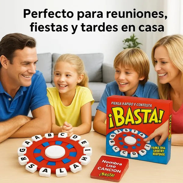 ¡BASTA! – Desafía tu mente y une a la familia!