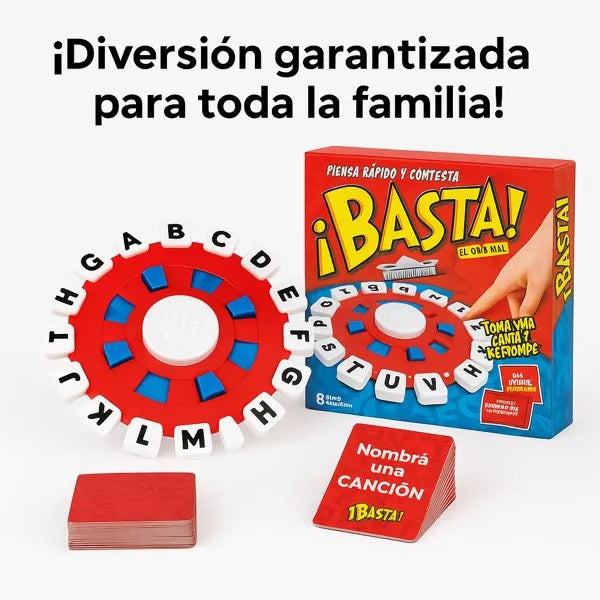 ¡BASTA! – Desafía tu mente y une a la familia!
