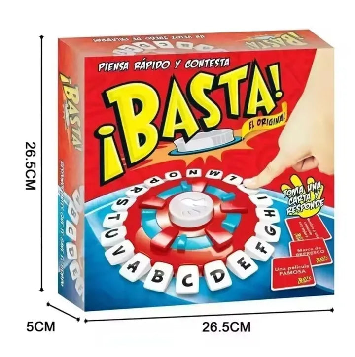 ¡BASTA! – Desafía tu mente y une a la familia!
