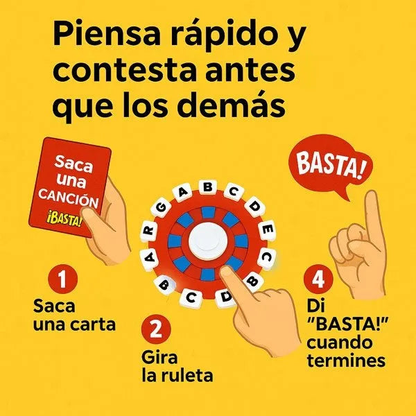 ¡BASTA! – Desafía tu mente y une a la familia!