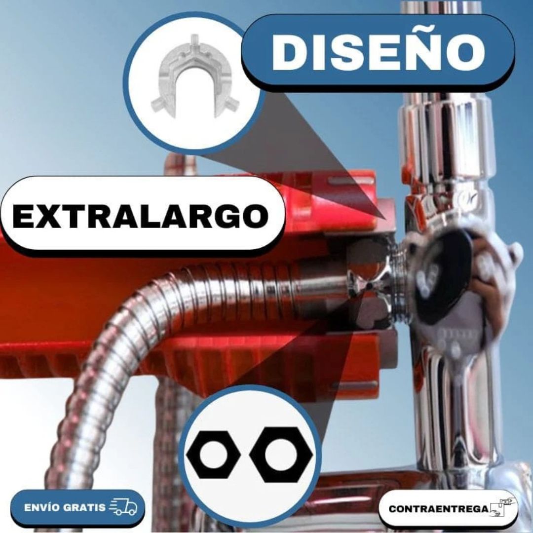 LlaveTodo™ 8 en 1 - Una sola herramienta, infinitas soluciones