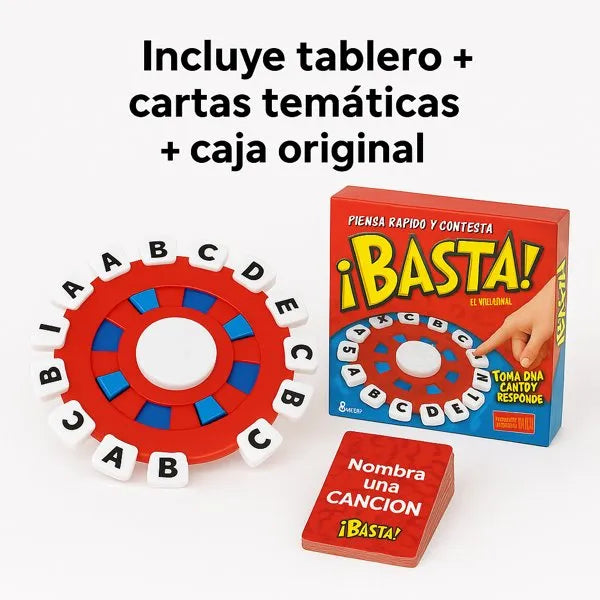¡BASTA! – Desafía tu mente y une a la familia!