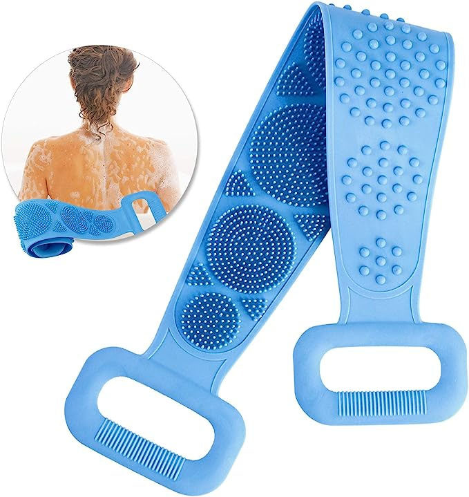 🧼 Cepillo de Ducha DermoClean Pro – Pack x2 Limpieza Profunda