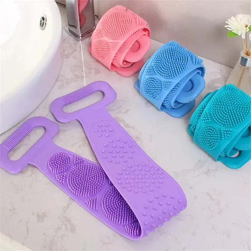 🧼 Cepillo de Ducha DermoClean Pro – Pack x2 Limpieza Profunda
