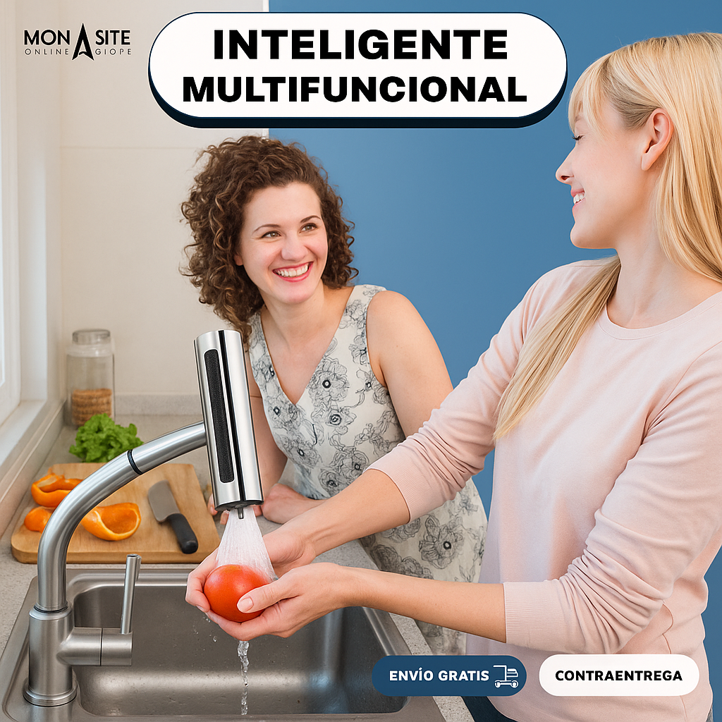 💧 MultiFlex 360™ – El adaptador inteligente que transforma tu cocina
