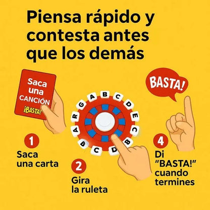 ¡BASTA! – Desafía tu mente y une a la familia!
